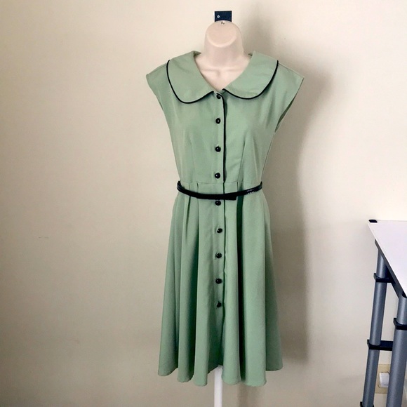 Vintage Pin Up Dress - Picture 1 of 6